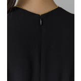 ボリュームシアースリーブAラインVネックドレス | PREFERIR | 詳細画像12 