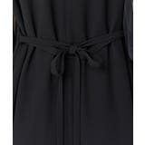 ボリュームシアースリーブAラインVネックドレス | PREFERIR | 詳細画像13 