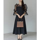 シアースリーブフレアードレス | PREFERIR | 詳細画像1 