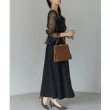 シアースリーブフレアードレス | PREFERIR | 詳細画像2 