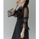 シアースリーブフレアードレス | PREFERIR | 詳細画像4 