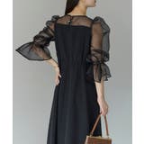 シアースリーブフレアードレス | PREFERIR | 詳細画像5 