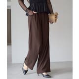 バルーンスリーブブラウス+ワイドパンツ | PREFERIR | 詳細画像16 