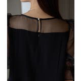 バルーンスリーブブラウス+ワイドパンツ | PREFERIR | 詳細画像29 