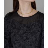 フクレジャガードバルーンスリーブドレス | PREFERIR | 詳細画像13 