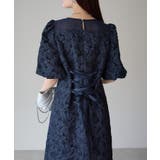 フクレジャガードバルーンスリーブドレス | PREFERIR | 詳細画像4 