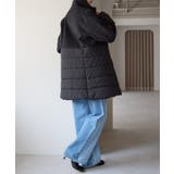 中わた切り替えスタンドカラーAラインハーフコート | PREFERIR | 詳細画像10 