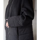 中わた切り替えスタンドカラーAラインハーフコート | PREFERIR | 詳細画像12 