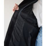 中わた切り替えスタンドカラーAラインハーフコート | PREFERIR | 詳細画像14 