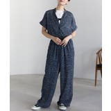 イレギュラードットキーネックオールインワン | PREFERIR | 詳細画像16 