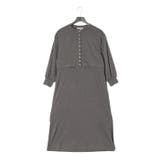 チャコールグレー | ポンチカーデアンサンブルワンピース | PREFERIR