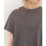 レーヤード風カットソーワンピース | PREFERIR | 詳細画像15 