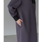 配色ジップアップカットソーワンピース | PREFERIR | 詳細画像13 