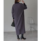 配色ジップアップカットソーワンピース | PREFERIR | 詳細画像16 