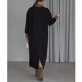 配色ジップアップカットソーワンピース | PREFERIR | 詳細画像8 