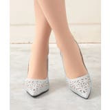 花柄パンチングカットパンプス | PREFERIR | 詳細画像2 