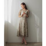 シアーレース結婚式パーティードレス | PREFERIR | 詳細画像10