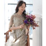 シアーレース結婚式パーティードレス | PREFERIR | 詳細画像13