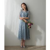 シアーレース結婚式パーティードレス | PREFERIR | 詳細画像7