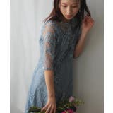 シアーレース結婚式パーティードレス | PREFERIR | 詳細画像9