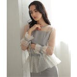 メニーウェイラッフルケープ結婚式パーティードレス | PREFERIR | 詳細画像5