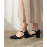 グリッターチャンキーヒールパンプス | PREFERIR | 詳細画像13 