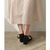 グリッターチャンキーヒールパンプス | PREFERIR | 詳細画像14 