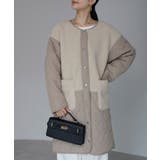 キルティングボアコート | PREFERIR | 詳細画像10