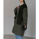 キルティングボアコート | PREFERIR | 詳細画像14