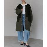 キルティングボアコート | PREFERIR | 詳細画像17