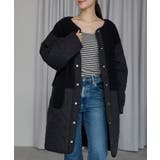 キルティングボアコート | PREFERIR | 詳細画像21