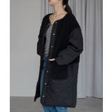 キルティングボアコート | PREFERIR | 詳細画像23