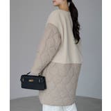 キルティングボアコート | PREFERIR | 詳細画像4