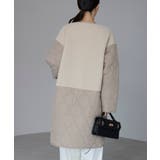 キルティングボアコート | PREFERIR | 詳細画像5