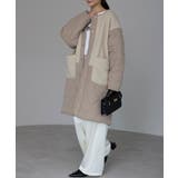 キルティングボアコート | PREFERIR | 詳細画像7