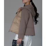 中わた切り替えブルゾン | PREFERIR | 詳細画像2 