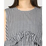 ギンガムチェックフレアーティアードワンピース | PREFERIR | 詳細画像8 