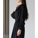 ドット柄2WAYボウタイブラウス | PREFERIR | 詳細画像13