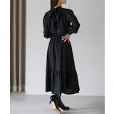 ドット柄2WAYボウタイブラウス | PREFERIR | 詳細画像17