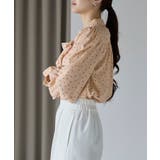 ドット柄2WAYボウタイブラウス | PREFERIR | 詳細画像2