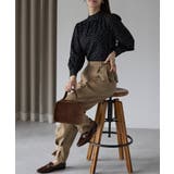 ドット柄2WAYボウタイブラウス | PREFERIR | 詳細画像23