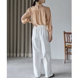 ドット柄2WAYボウタイブラウス | PREFERIR | 詳細画像5