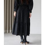 ドット柄ティアードスカート | PREFERIR | 詳細画像13 