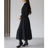 ドット柄ティアードスカート | PREFERIR | 詳細画像14 