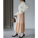 ドット柄ティアードスカート | PREFERIR | 詳細画像2 