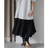 ドット柄ティアードスカート | PREFERIR | 詳細画像20 