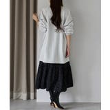 ドット柄ティアードスカート | PREFERIR | 詳細画像23 