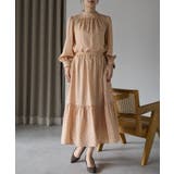 ドット柄ティアードスカート | PREFERIR | 詳細画像4 