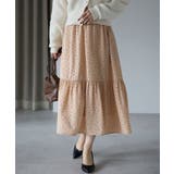 ドット柄ティアードスカート | PREFERIR | 詳細画像7 