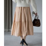 ドット柄ティアードスカート | PREFERIR | 詳細画像9 